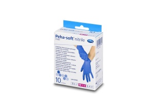 Bezlatexové vyšetřovací rukavice Peha-soft nitrile fino Bezlatexové vyšetřovací rukavice Peha-soft nitrile fino modré