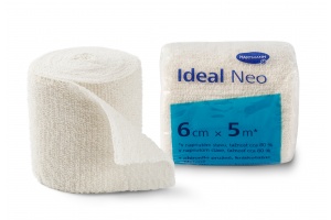 Elastické obinadlo Ideal Neo 6 cm × 5 m Elastické obinadlo Ideal Neo 6 cm × 5 m vhodné pro ošetřování onemocnění žilního a lymfatického systému