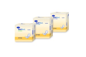 Inkontinenční vložky pro ženy s lehkým únikem moči Inkontinenční vložky pro ženy MoliMed Comfort pro lehký únik moči