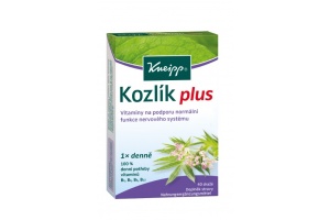 Kozlík lékařský pro klidnější nervy Doplněk stravy Kozlík Plus
