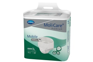 Natahovací kalhotky MoliCare Mobile 5 kapek L Natahovací kalhotky MoliCare Mobile 5 kapek velikost L