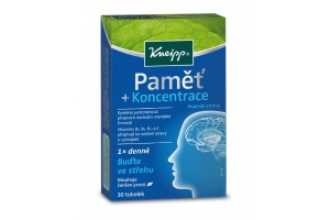 Doplněk stravy pro zlepšení paměti a koncentrace Doplněk stravy pro zlepšení paměti a koncentrace Kneipp