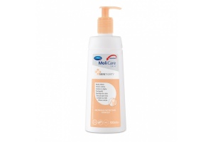 Tělové mléko hydratuje pokožku díky kreatinu Tělové mléko MoliCare Skin díky kreatinu hydratuje pokožku celého těla